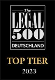 Legal500 Top Kanzlei 2023