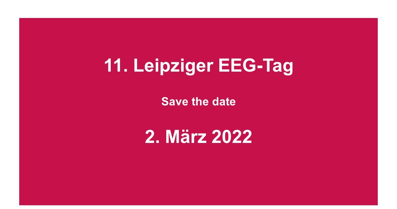 11. Leipziger EEG-Tag 2022